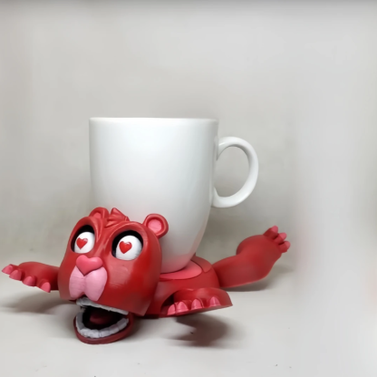 Interactive 3D-Printed Coasters