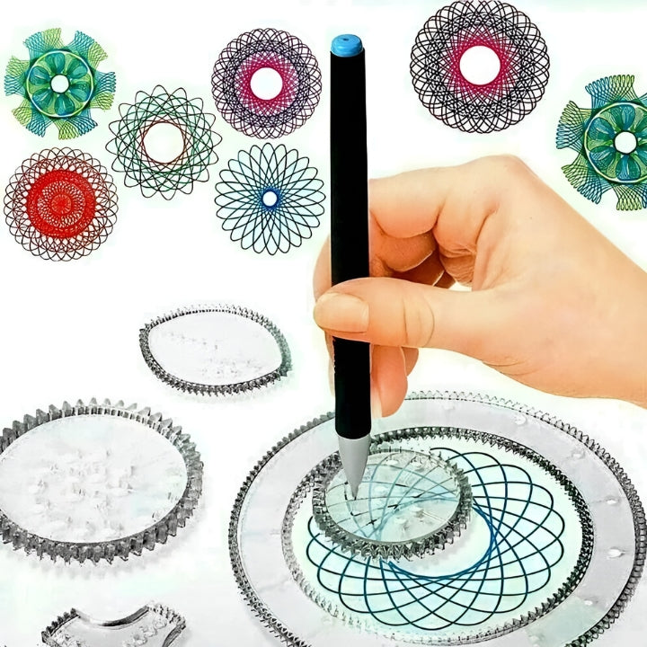 Unleash your creativity with hypnotic drawings