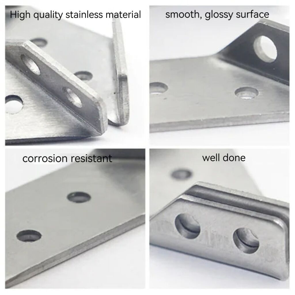 Triangular support made of stainless steel(With 7 screws)