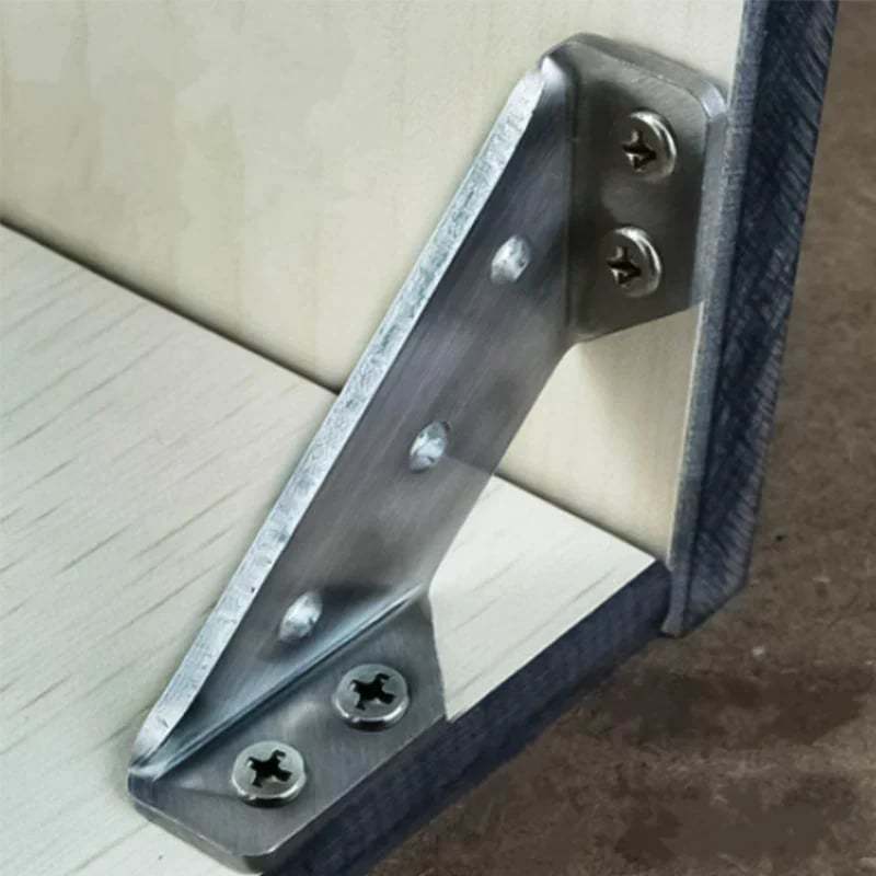 Triangular support made of stainless steel(With 7 screws)