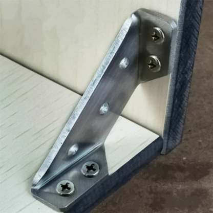 Triangular support made of stainless steel(With 7 screws)
