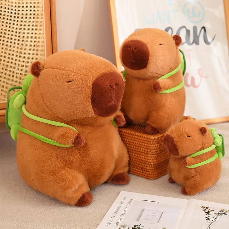 🎁Cute Capybara Plush Toy, Capybara Large Doll