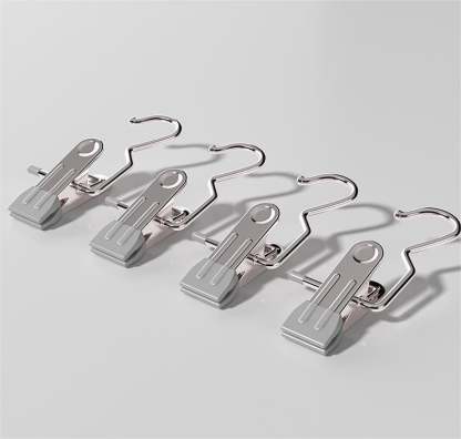 Hot Sale 49% OFF-Anti-rust Clip Space-saving Clothespin Hat Pants Storage Hanging Travel Hook