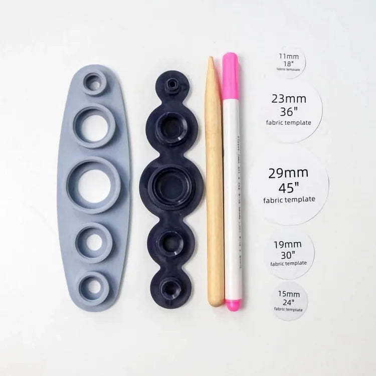 Universal button sewing tool, coat button, hand sewing tool