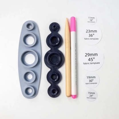 Universal button sewing tool, coat button, hand sewing tool