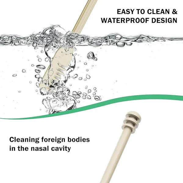 Double-sided manual nose hair trimmer