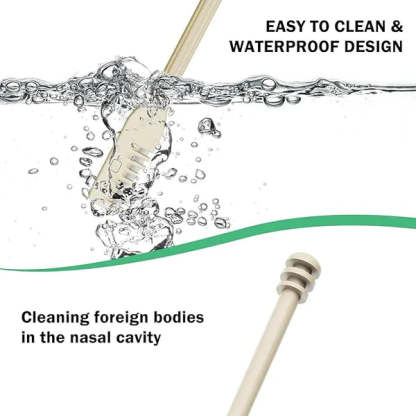 Double-sided manual nose hair trimmer