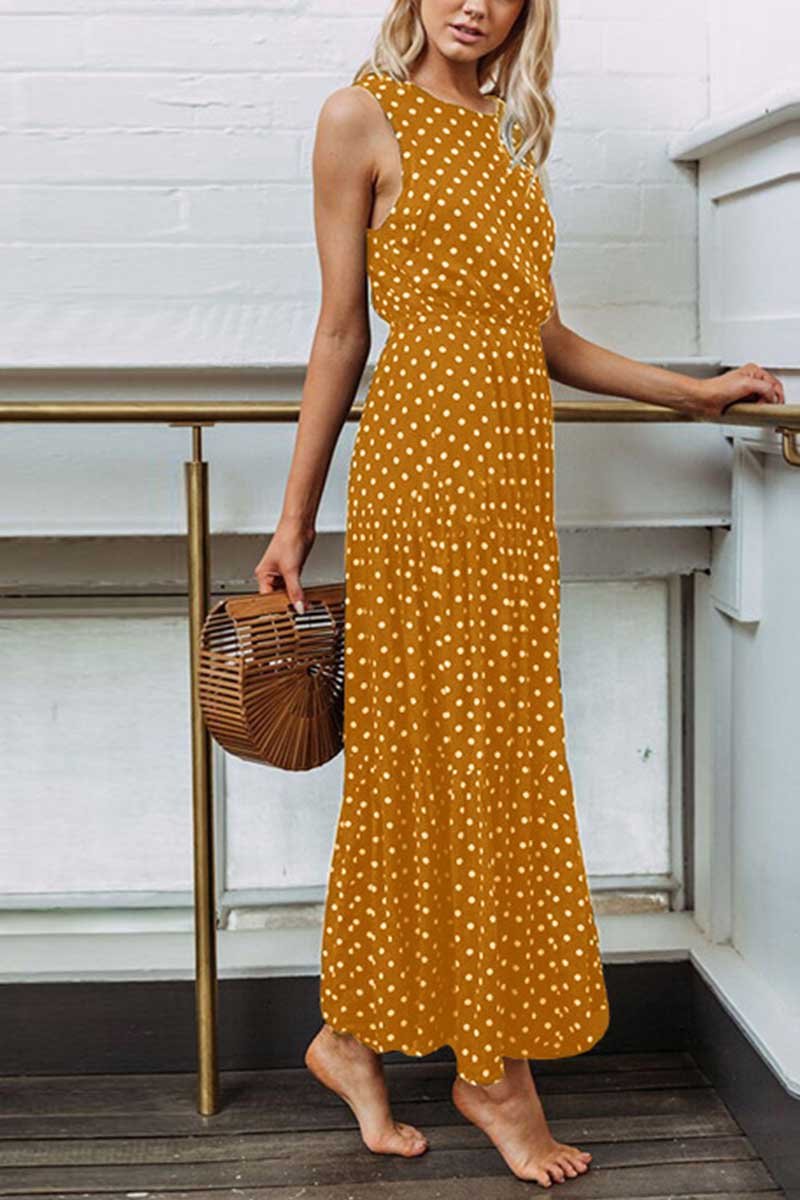 Polka Dot Sexy Dress(3 colors)