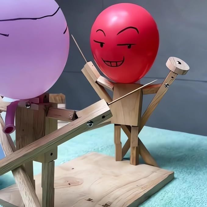 Holzzaun-Schlacht Ballonspielzeug
