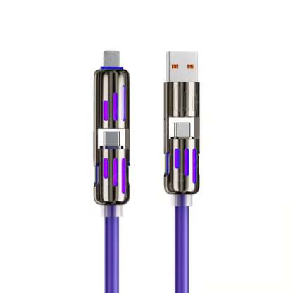 🎄🔥Last Day🔥  4-in-1 USB Charging Cable fast charging MAX 240W