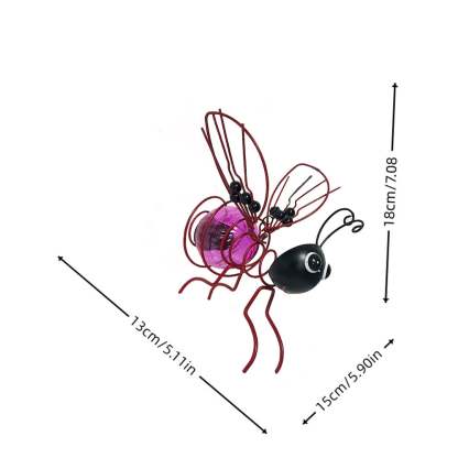 Outdoor Hanging Solar Bee Light