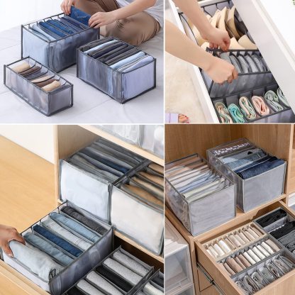 Drawer storage box, household storage box, wardrobe and dormitory storage bag