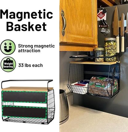 Wall-mounted kitchen rack, household stackable detachable multifunctional storage rack, kitchen storage rack