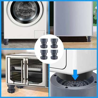 Height-adjustable washing machine bracket (4 pieces)