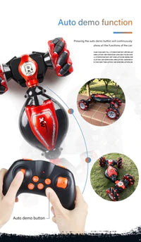 REMOTE CONTROL STUNT CAR +  GESTURE SENSOR