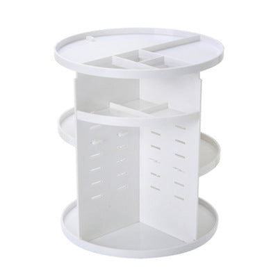 360° Rotating Shelf | Adjustable Cosmetic Organizer