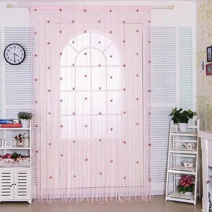 Rose Flower Door Curtain