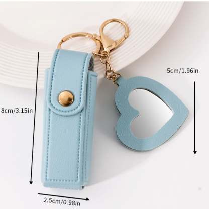 Lip Oil Keychain - Mirror & Oil 2-in-1 ❤️