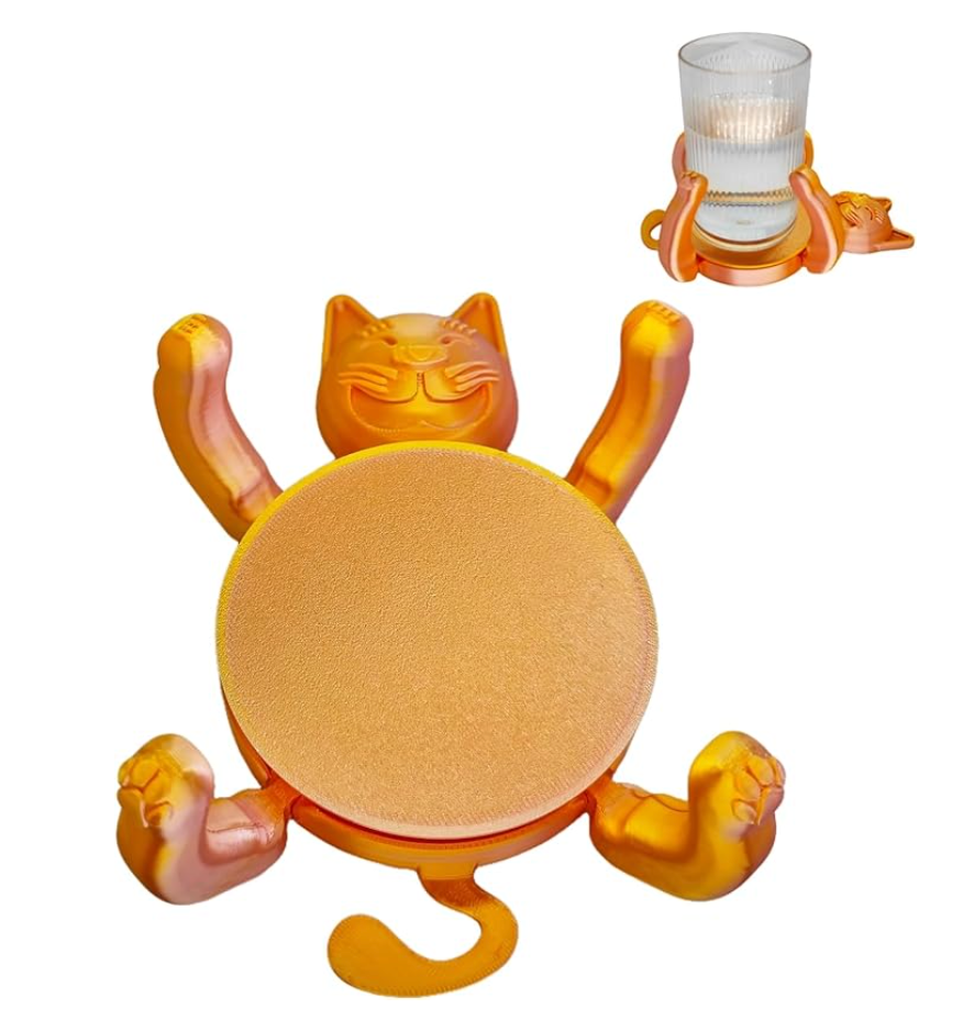 Interactive 3D-Printed Coasters