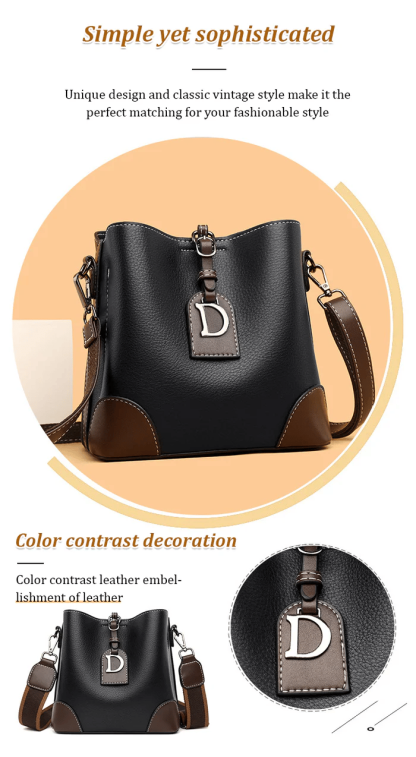 💗PU Leather Niche Women's Shoulder Bag👜