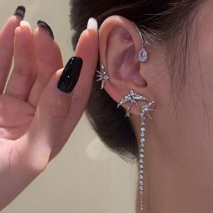 Floating Swallow Earrings