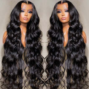 Body Wave Frontal Undetectable Long Wig 100% Human Hair 180% density