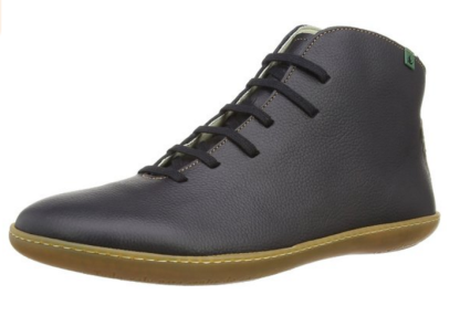 Vintage women's leather boots lace-up front martin boots