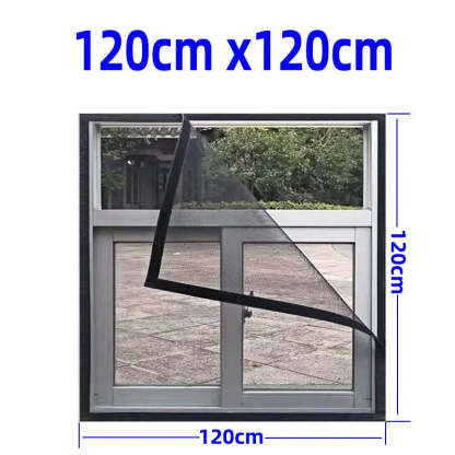 Adjustable Invisible Anti-Mosquito Washable Window Net