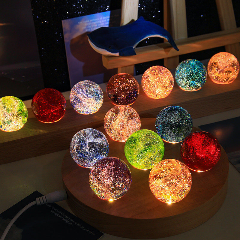 Colorful Luminous Crystal Ball