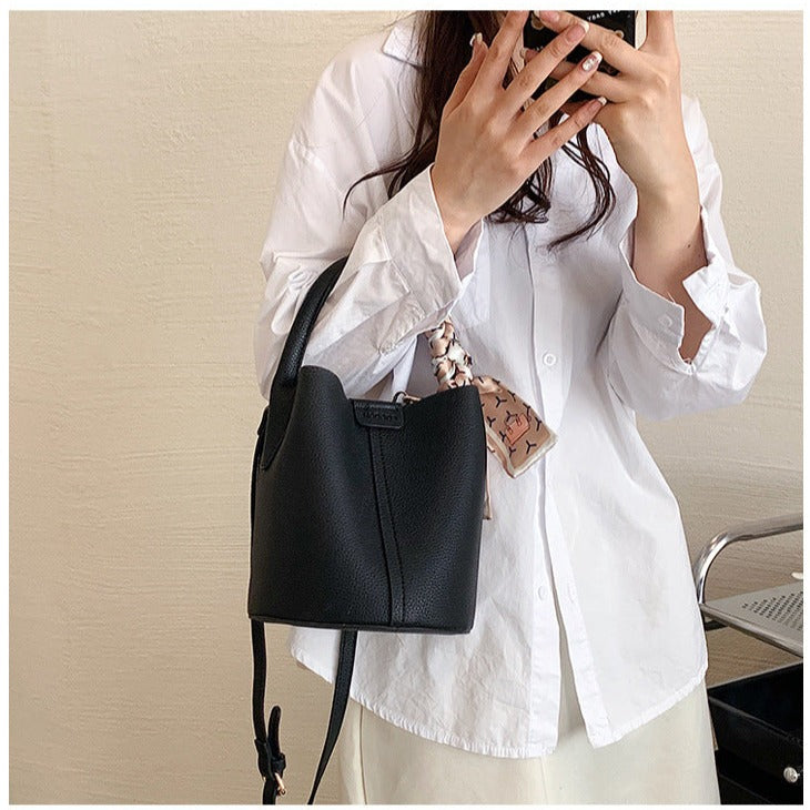 Fashion Bucket Bag Casual Messenger Bag