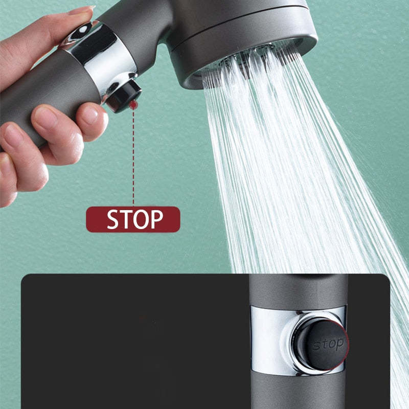 High Pressure Shower Head 3 Modes