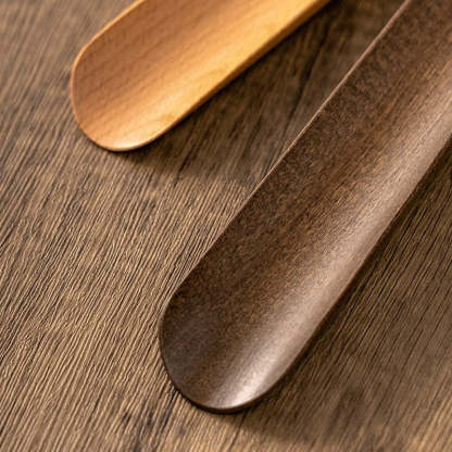Wooden Long Handle Magnetic Shoehorn