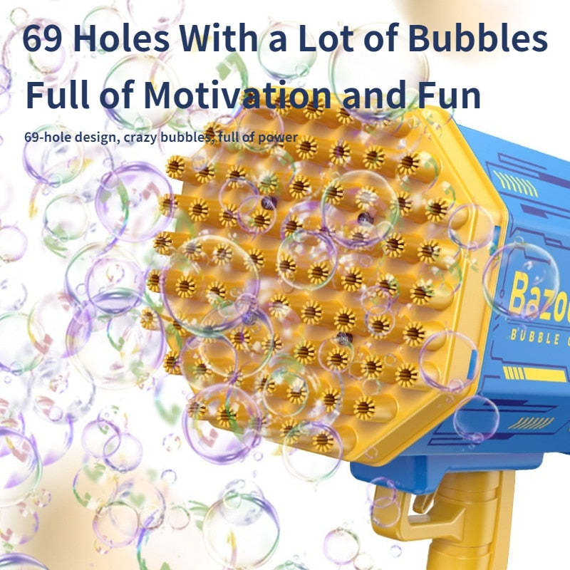 Bazooka Bubble Gun Machine