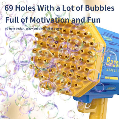Bazooka Bubble Gun Machine