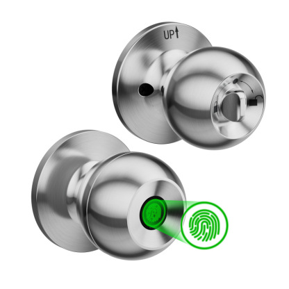 TinewSmart Door knob, Fingerprint Smart Lock Biometric Door knob with