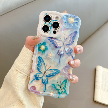 Twist flower phone case