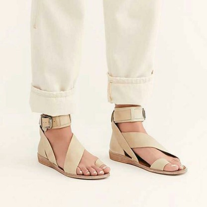 Roman Style Women's Buckle Sandals