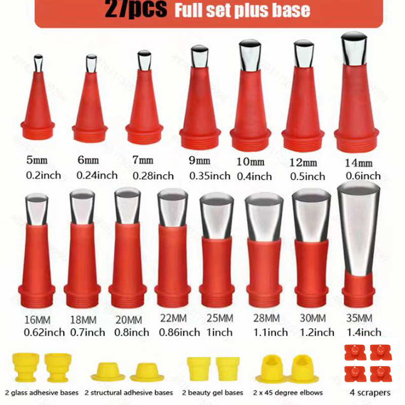Caulking Nozzle Applicator (22 Pcs)
