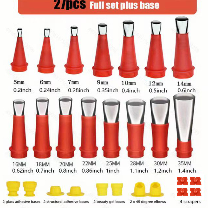 Caulking Nozzle Applicator (22 Pcs)