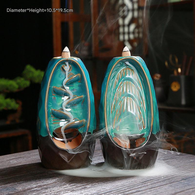 Backflow Waterfall Incense Burner