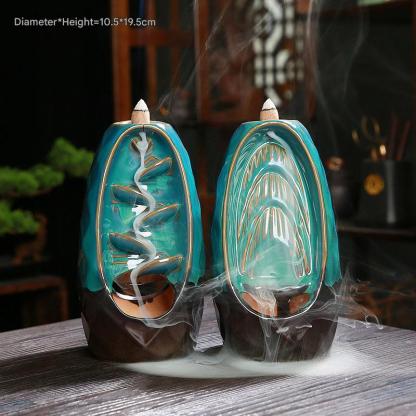 Backflow Waterfall Incense Burner