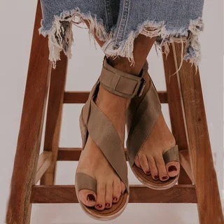 Roman Style Women's Buckle Sandals
