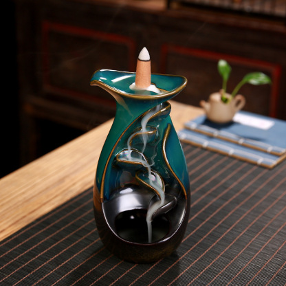 Backflow Waterfall Incense Burner