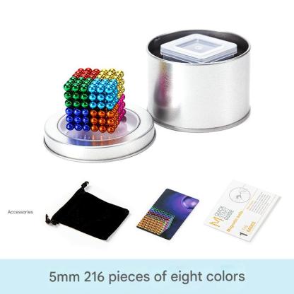 (❤️) Multi Colored  216 Pcs/ 512 Pcs Magnetic Balls,🎁Buy More Save More🎁