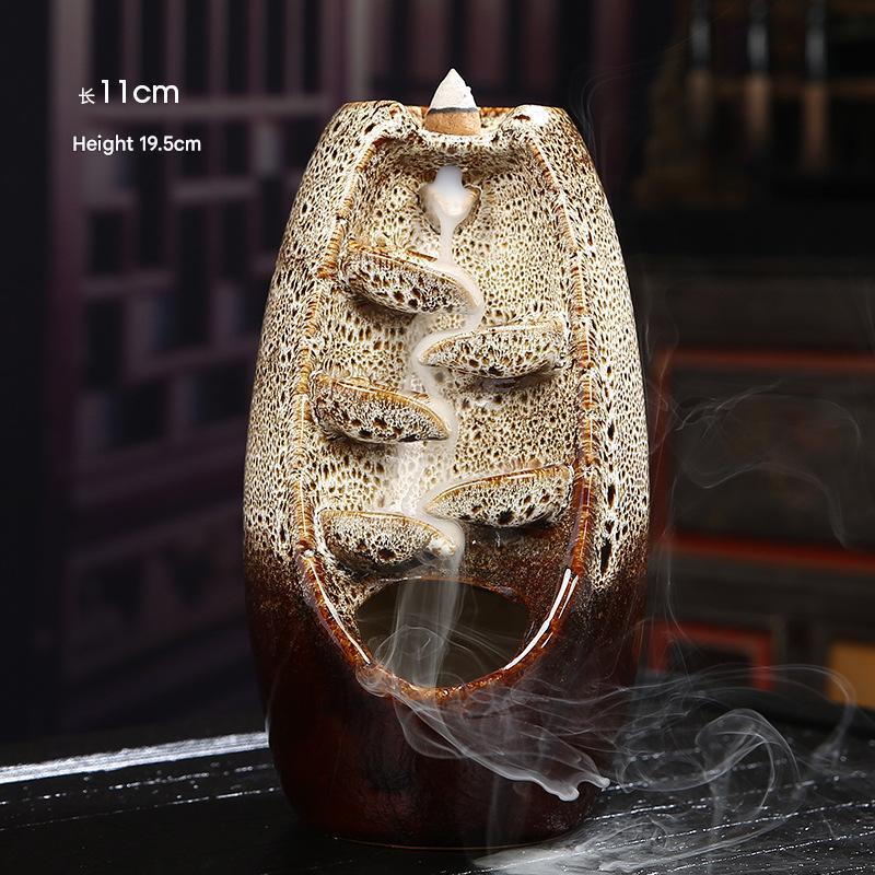 Backflow Waterfall Incense Burner