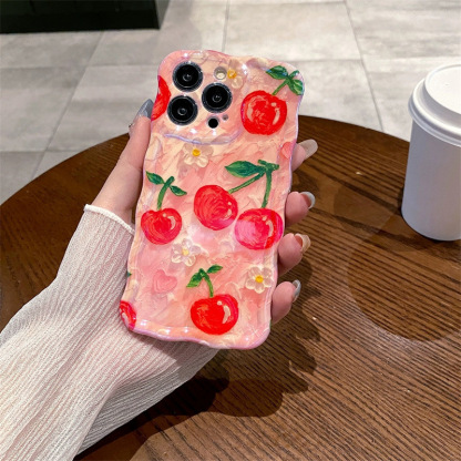 Twist flower phone case