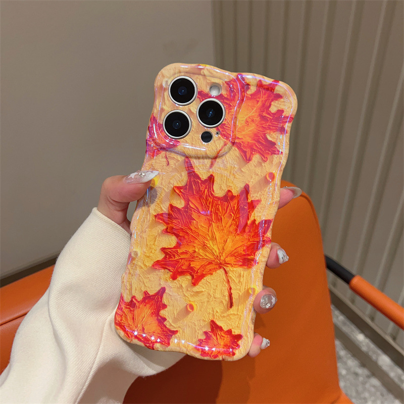 Twist flower phone case