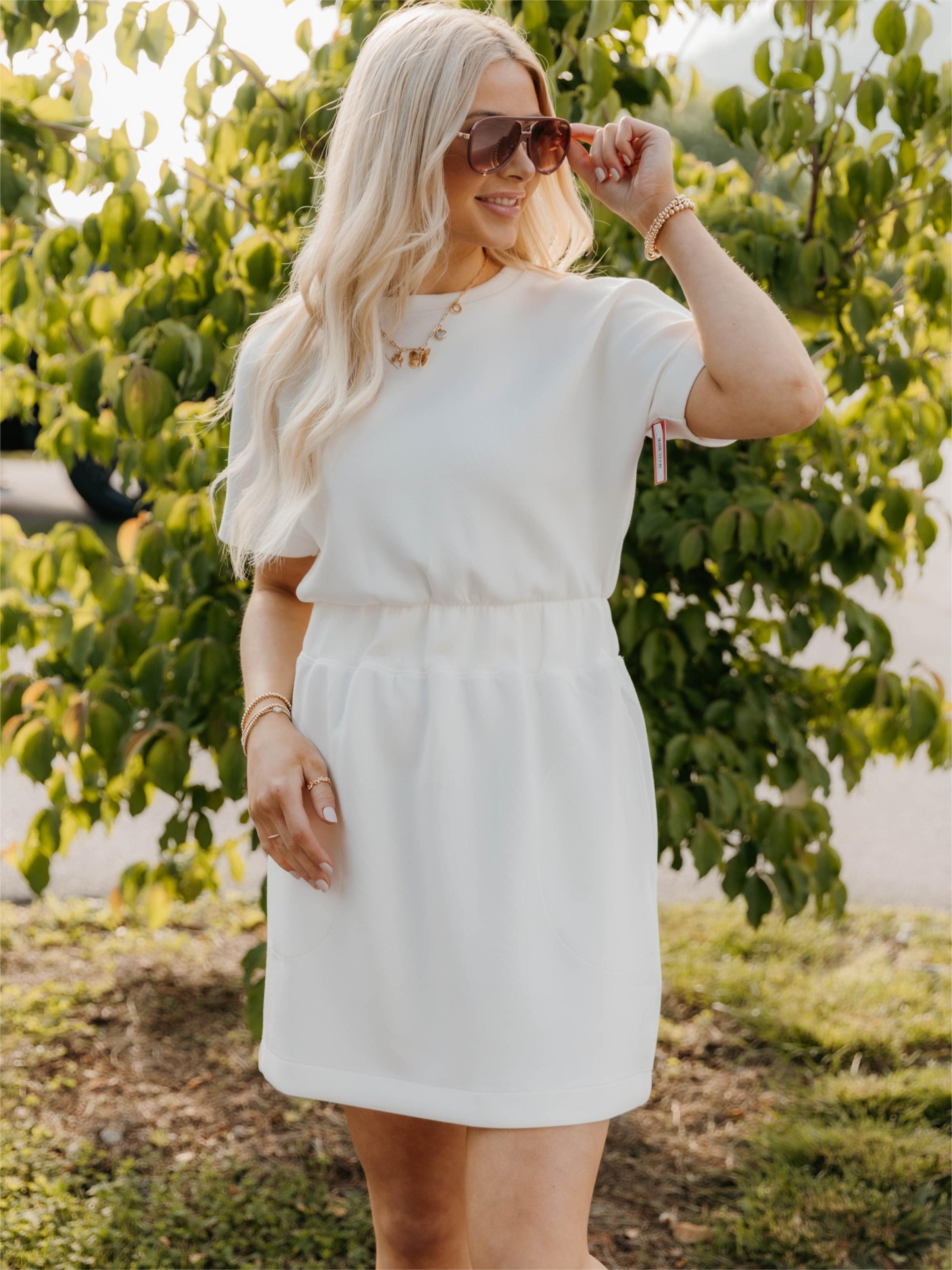 Cinched T-Shirt Dress(BUY 2 FREE SHIPPING)