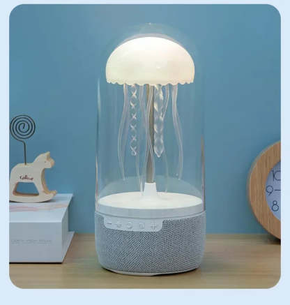 Creative Jellyfish Lamp Speaker – Wireless Bluetooth Stereo with RGB Lights for Home & Office