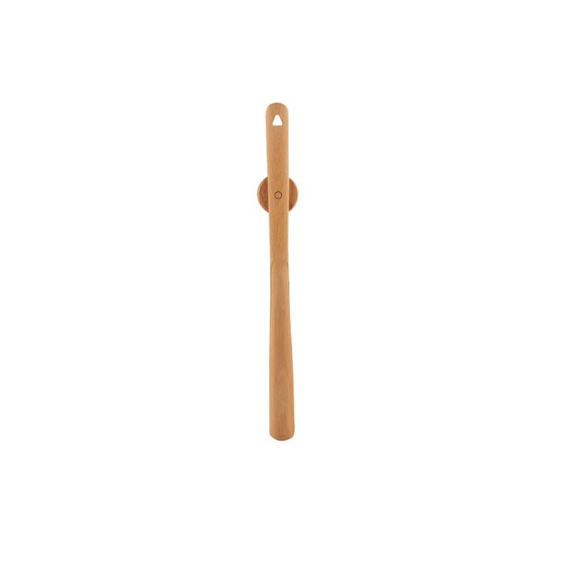 Wooden Long Handle Magnetic Shoehorn